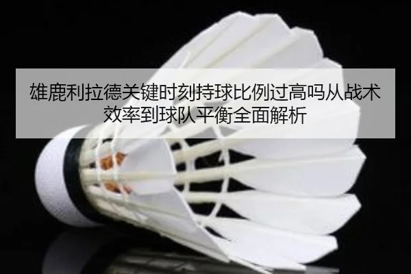 雄鹿利拉德关键时刻持球比例过高吗从战术效率到球队平衡全面解析